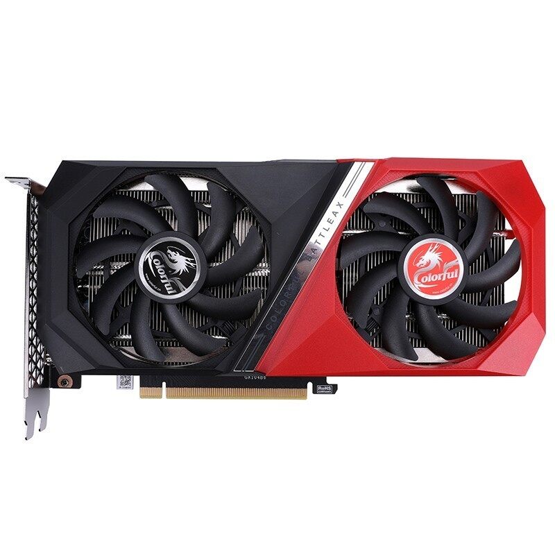 Colorful Graphic card RTX 3060 12GB DDR6 DUAL FAN v4 view 2